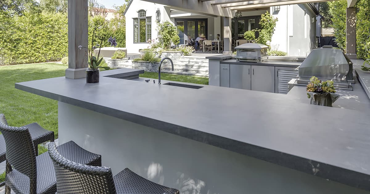 Outdoor Kitchen Countertops: Top Weather-Resistant Materials - Granite Countertops